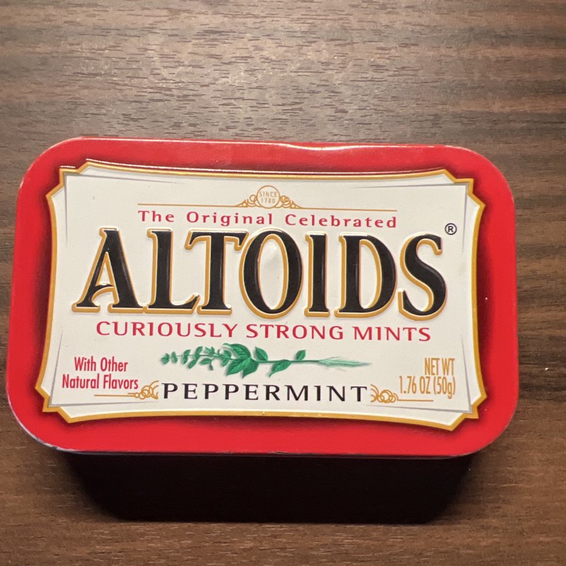 ALTOIDS Curiously Strong Mints Peppermint