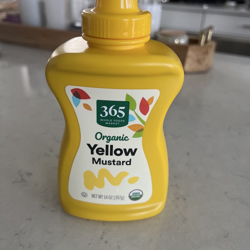 365 Whole Foods Market Organic Yellow Mustard