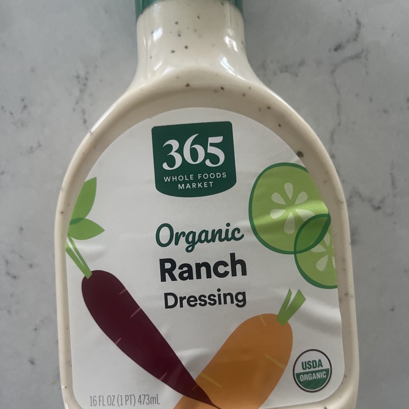 365 Organic Ranch Dressing