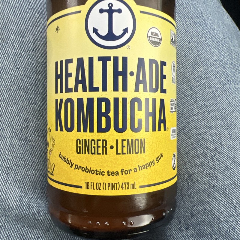Health-Ade Kombucha Ginger Lemon