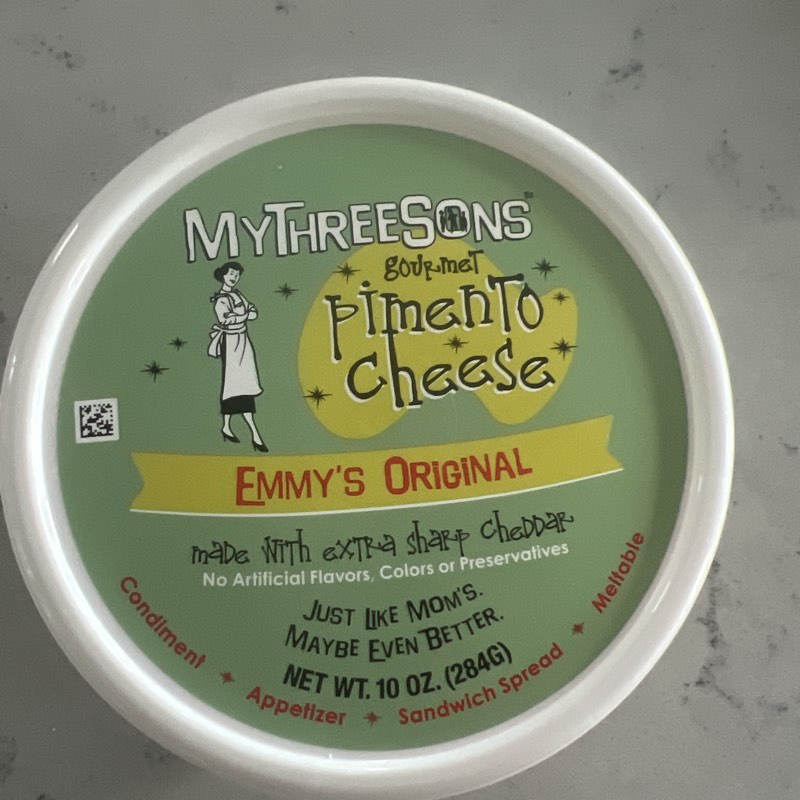 MyThreeSons Gourmet Pimento Cheese, Emmy's Original