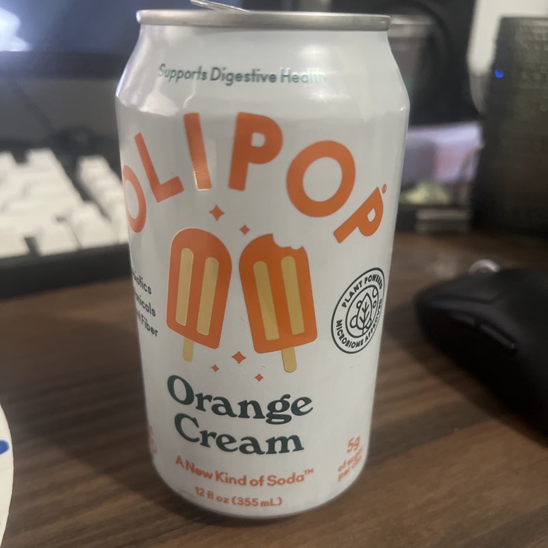 OLIPOP Orange Cream